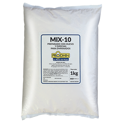 MIX-10 / Preparado con huevo y especias para empanados.